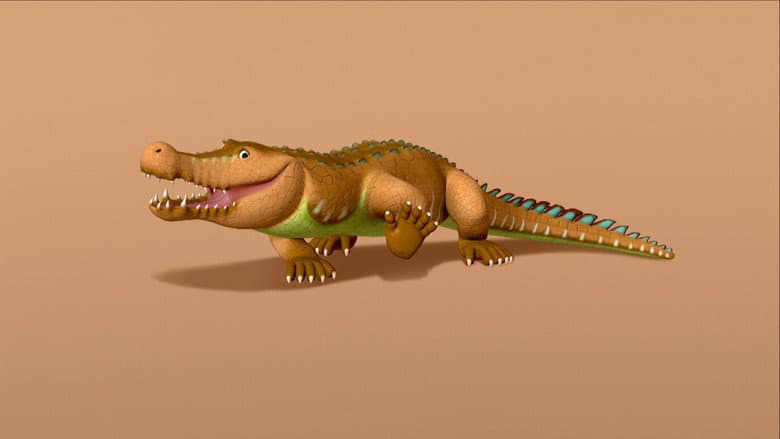 Tiny and the Crocodile
