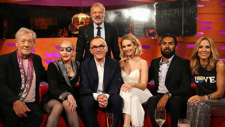 Madonna, Ian McKellen, Danny Boyle, Lily James, Himesh Patel, Sheryl Crow