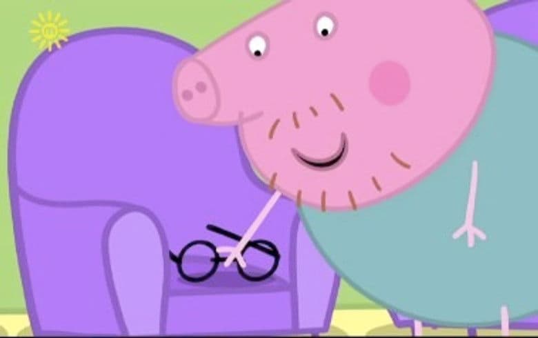 Daddy Loses His Glasses