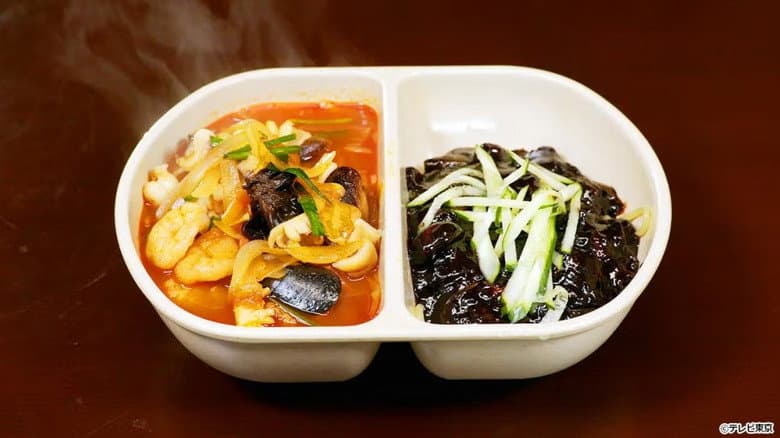 Sweet and Sour Pork and Jamja Noodles of Nippori, Arakawa Ward, Tokyo