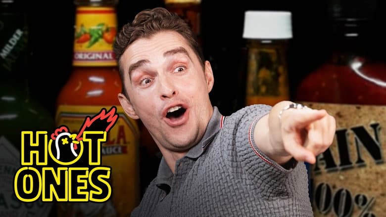 Dave Franco Throws Caution to the Wind While Eating Spicy Wing