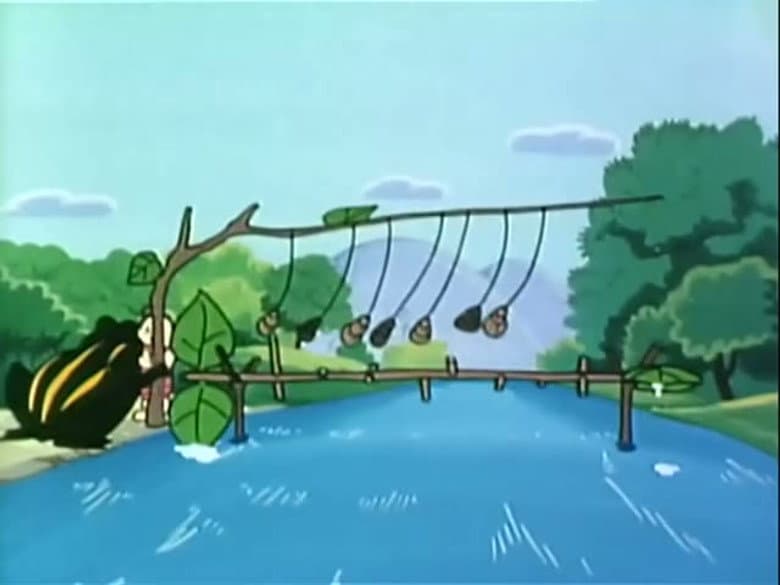 Stylish frog gymnastics
