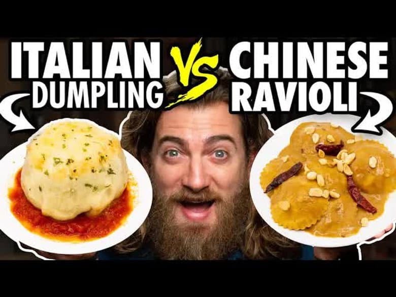 Chinese Italian Food vs. Italian Chinese Food Taste Test