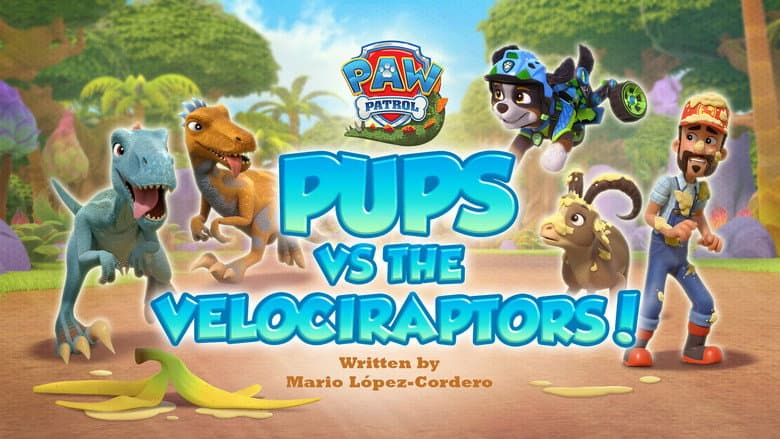 Pups vs The Velociraptors!