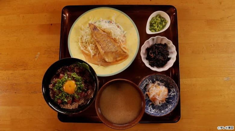 Sautéed Sea Bream with Aurora Sauce and Tuna Yukhoe Bowl of Sakuragicho, Yokohama City, Kanagawa Prefecture