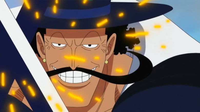 The Great Swordsman Mihawk! Luffy Comes Under the Attack of the Black Sword!