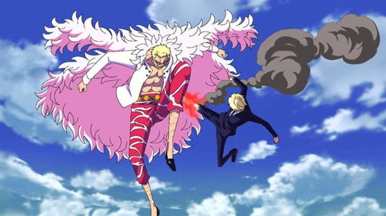 The Great Clash! Sanji vs. Doflamingo!