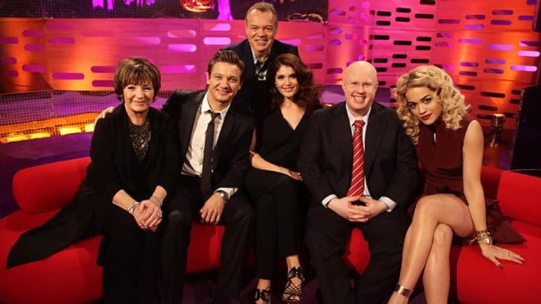 Jeremy Renner, Gemma Arterton, Matt Lucas, Delia Smith, Rita Ora