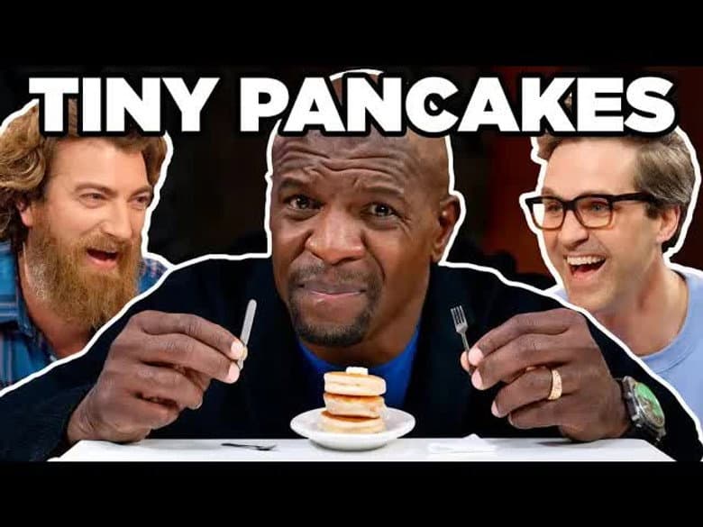 Big Man Tiny Food Challenge ft. Terry Crews
