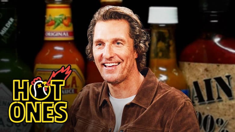 Matthew McConaughey Is Alright, Alright, Alright While Eating Spicy Wings