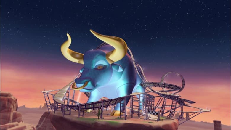 The Bouncing Bull Racetrack