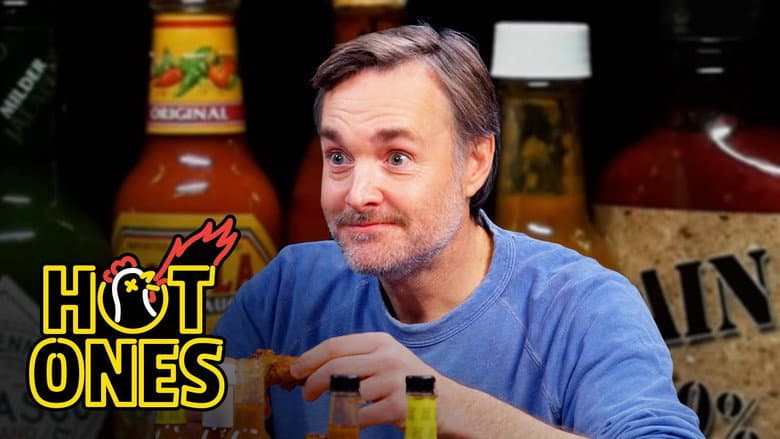 Will Forte Goes For a High Score While Eating Spicy Wings