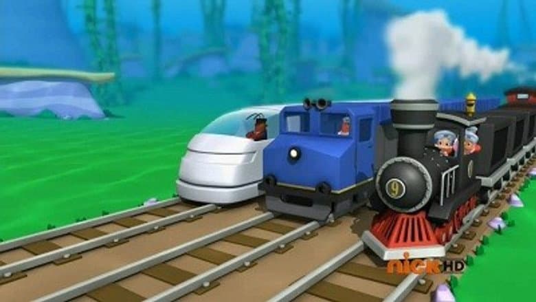Triple Track Train Race!