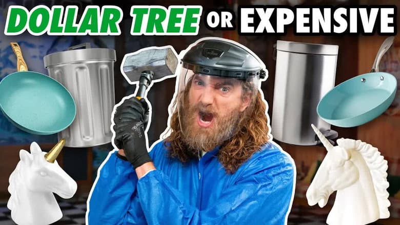 Dollar Store vs. Expensive Product Challenge