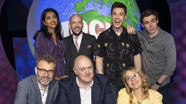 Tom Allen, Ed Gamble, Kerry Godliman, Rhys James, Sindhu Vee